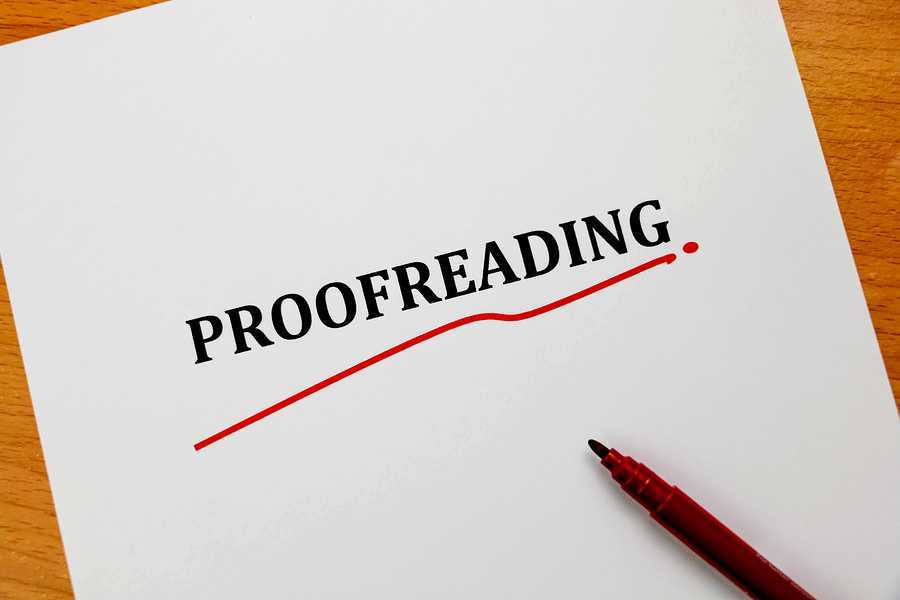 How To Proofread A Book