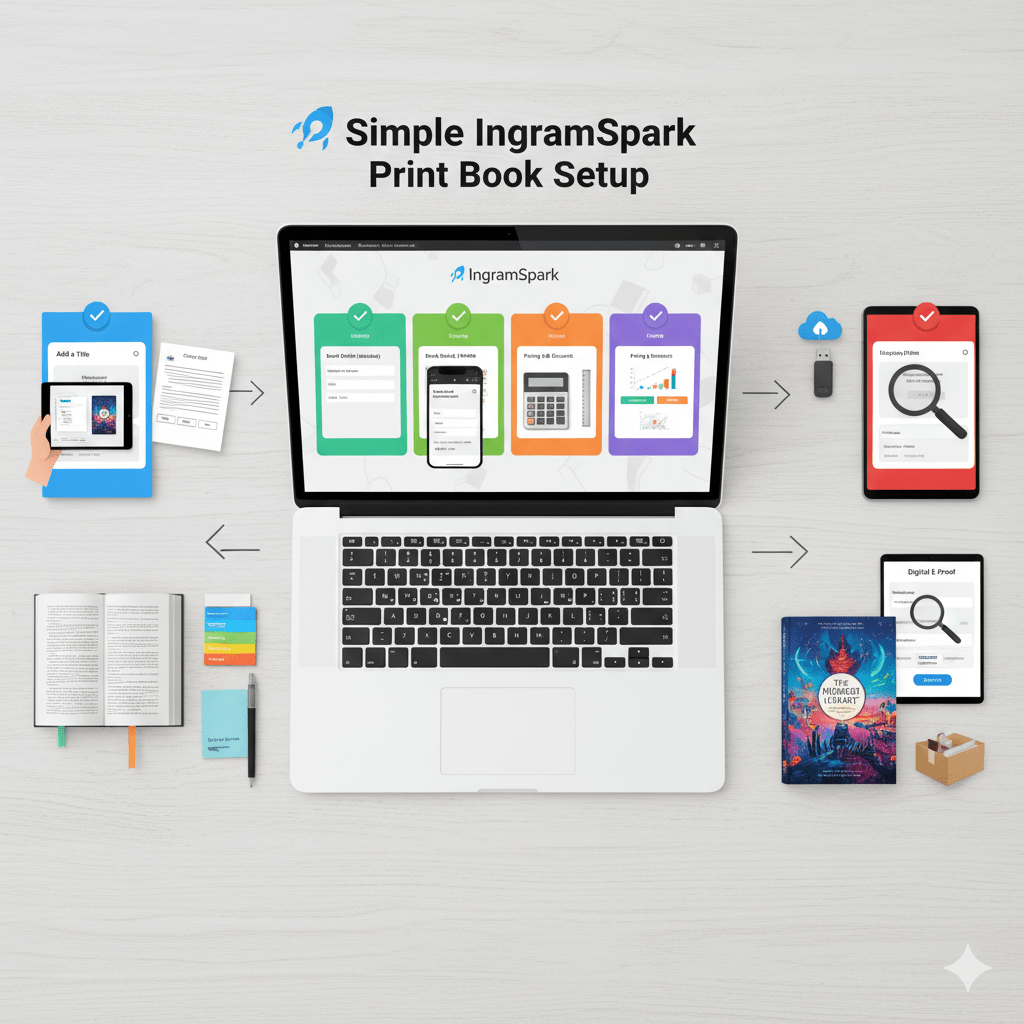 The Simplest, Step-by-step Outline For Uploading A Print-ready Book.