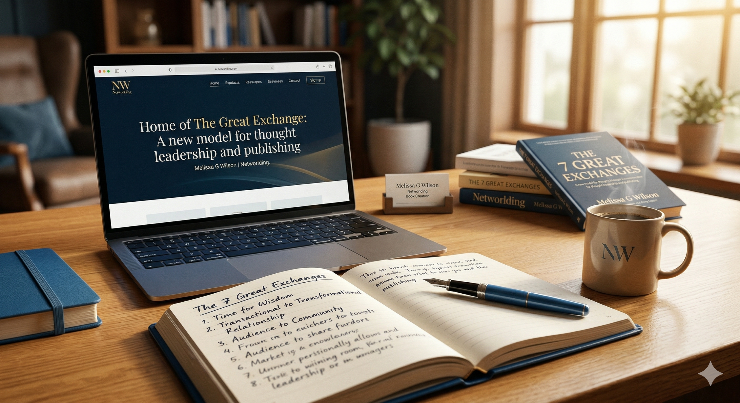 Home of The Great Exchange: A new model for thought leadership and publishing